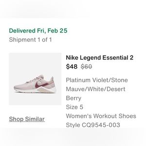 Women’s workout shoes